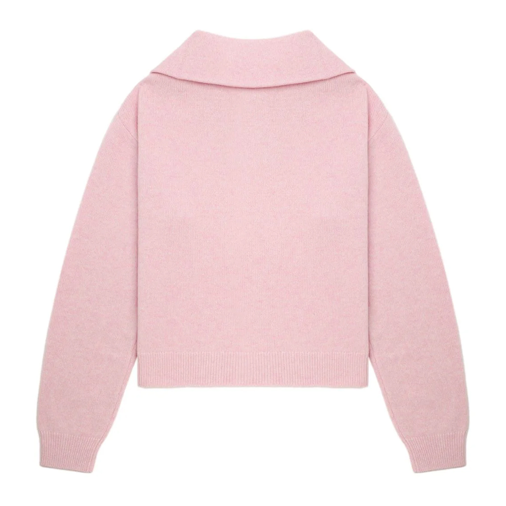 베이프 우먼즈 니트 BAPY ZIP UP SWEATER YL70-220-307 - 상세 이미지 4