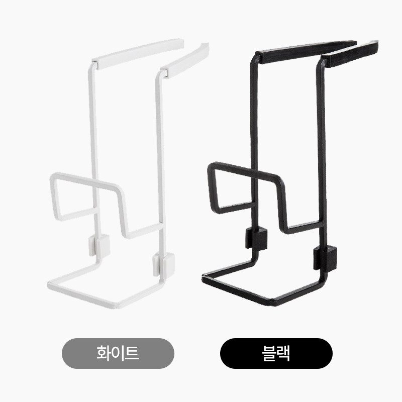 주방 싱크대 걸이형 수세미렉 받침대 2단 수세미 거치대 걸이 이미지 6