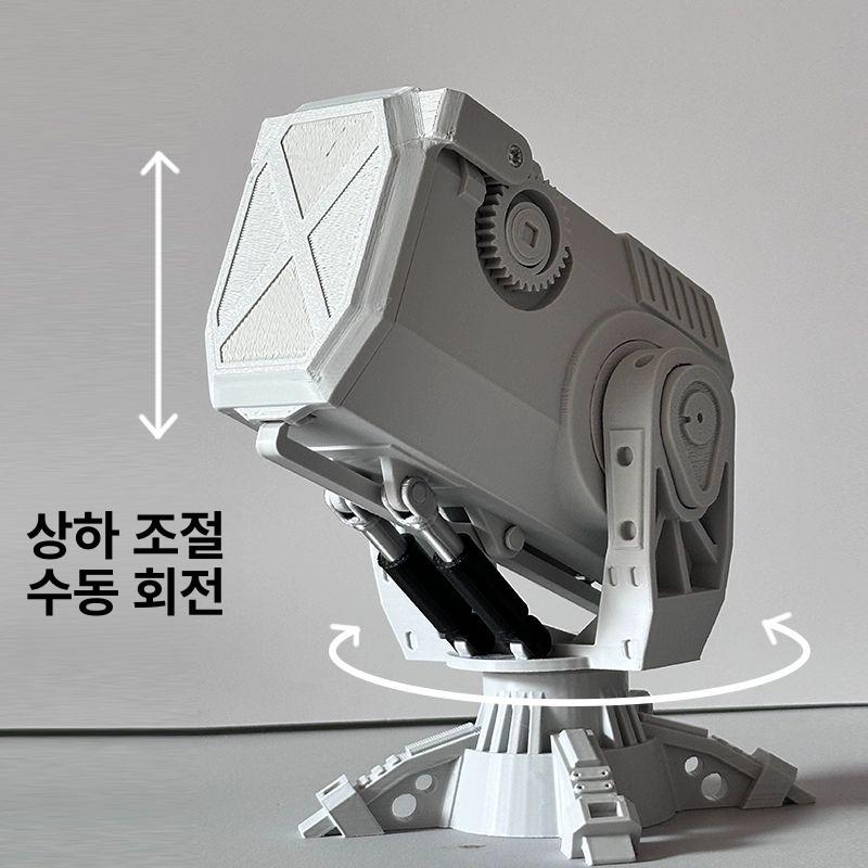 발사기 펜꽂이 미사일 모형 인테리어 밀리터리 연필꽂이 책상 런처모양 런처 연필통 메카닉 연동 - 상세 이미지 4