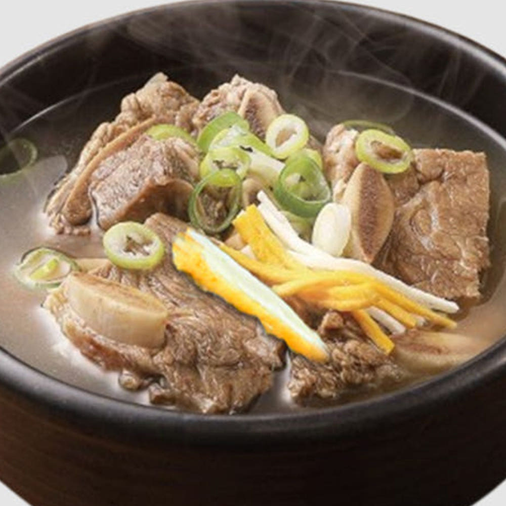 맑은 대파 인삼 보양갈비탕 600g / 대파 듬뿍 진한 사골육수 - 상세 이미지 3