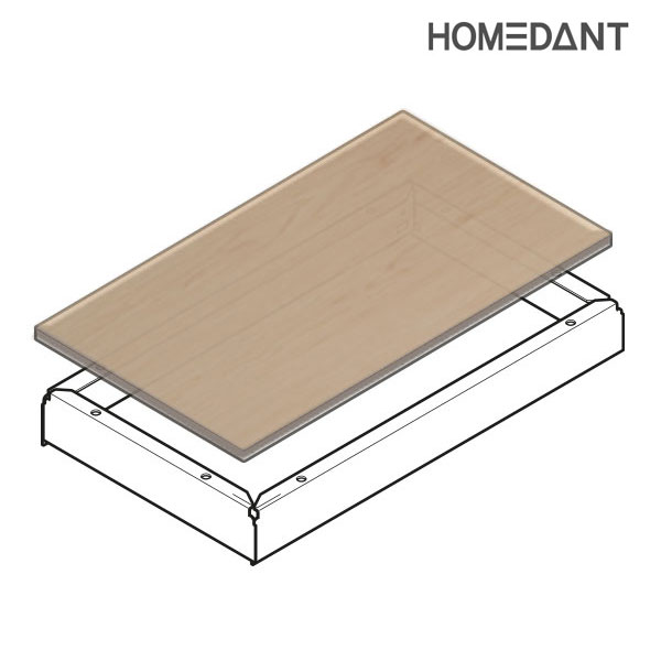 홈던트하우스 부품 1단추가 1000x400 12mm합판