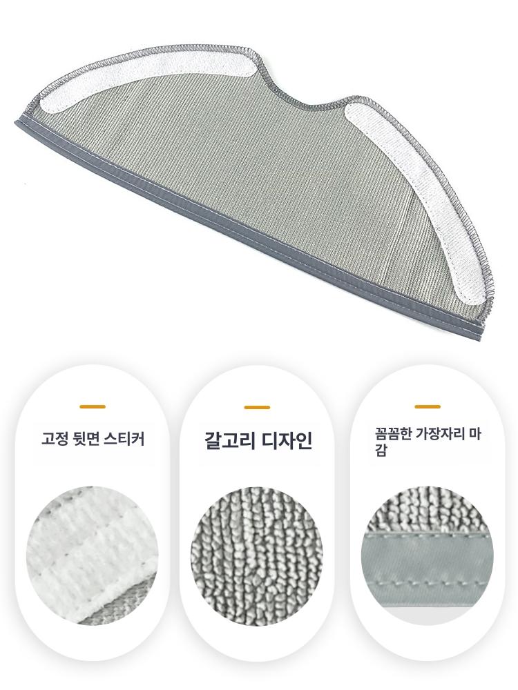 로봇청소기부품 호환 소모품 물걸레 걸레 브러쉬 로봇청소기 교체 부품세트 X90x95 필터 2개 - 상세 이미지 3
