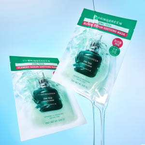 브링그린 징크테카 트러블 세럼 수딩 마스크 10매, 1개 솔직 후기 | 피부 타입별 분석 - 상품 이미지 3