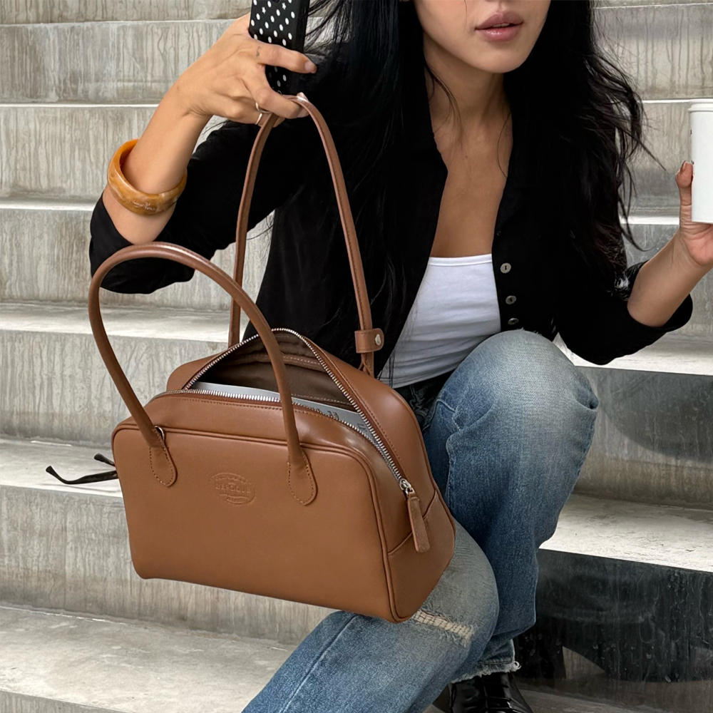 [네이버 단독][르아보네]MIRAGE BAG_BROWN