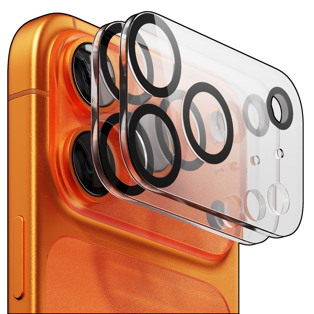 빅쏘 2.5CX 카메라 보호 필름 강화유리 아이폰17 프로 맥스, 2매입 제품 이미지