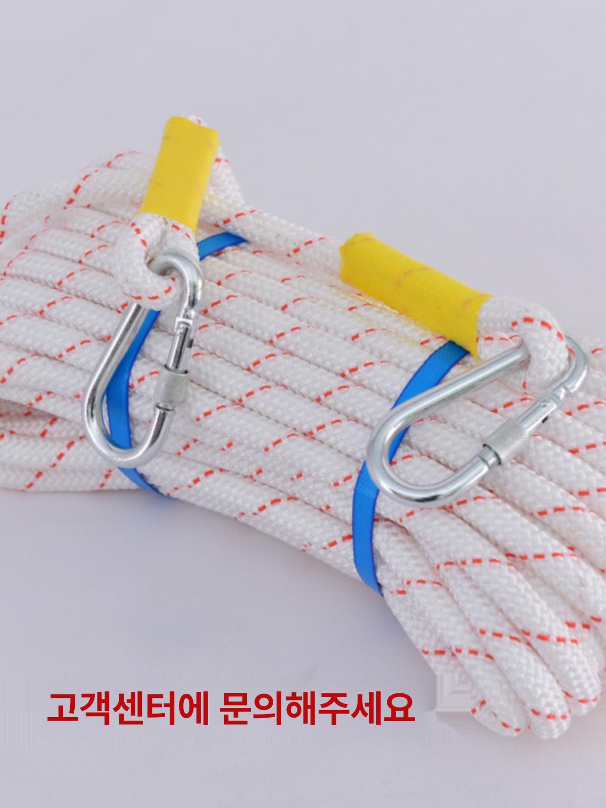 구명로프 산악 암벽 인명 자일로프 구조 화재 탈출용 14mm 미터당 1.8위안 - 상세 이미지 3