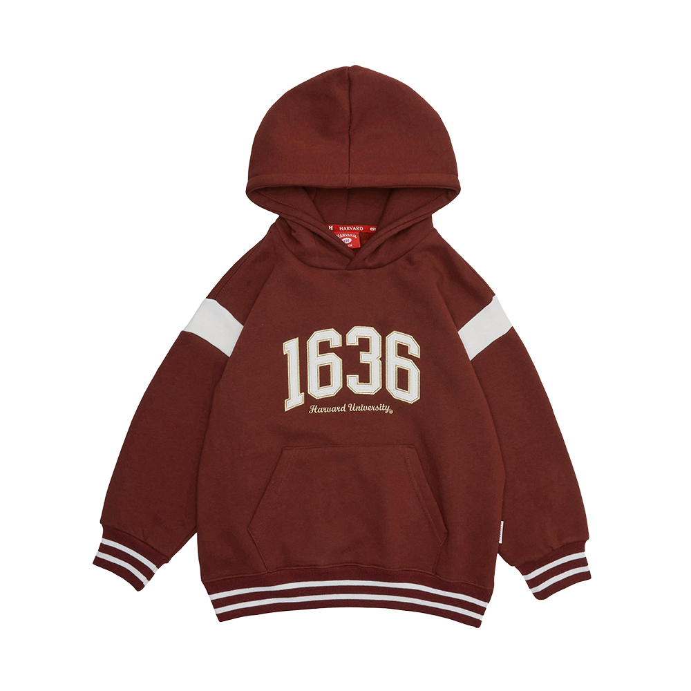 하버드키즈 세미오버핏 포켓 후드티셔츠 B5S021 - 상세 이미지 3