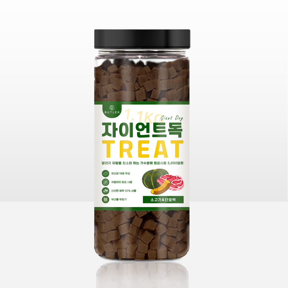 자이언트독 강아지 반려견 대용량 영양 간식 1.1kg 4종 모음 - 상세 이미지 4