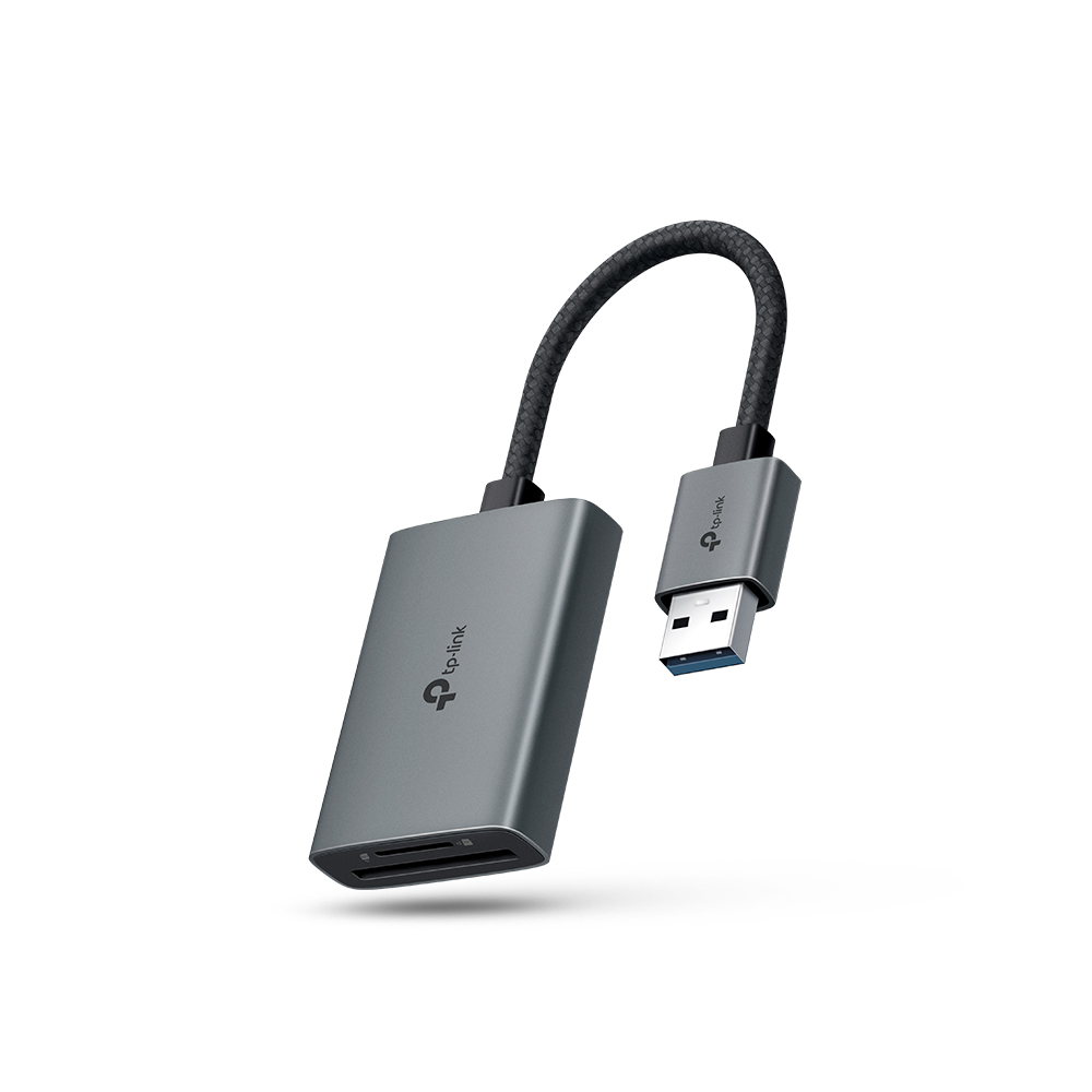 티피링크 UA430 카드리더기 USB-A SD카드 동시 읽기/쓰기 듀얼 UHS-I - 상품 이미지