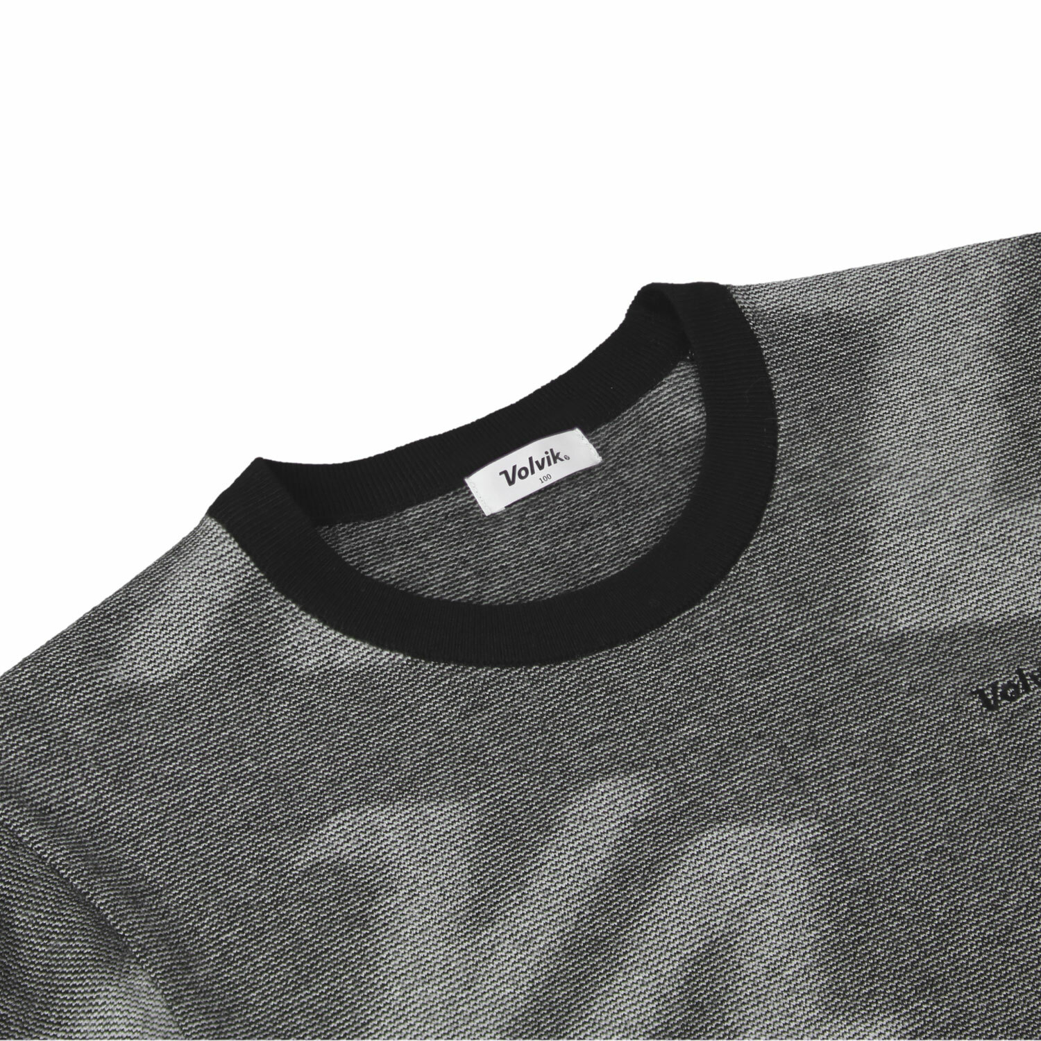 볼빅 골프웨어 남성골프웨어 남성골프니트 그라데이션 라운드 긴팔 스웨터 상의 VMKTP902 - 상세 이미지 4