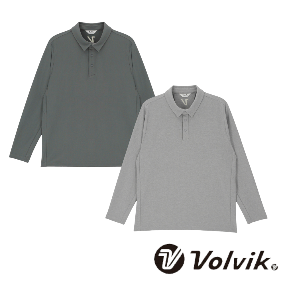 볼빅 골프웨어 남성골프웨어 남성골프티셔츠 간절기 긴팔 카라 긴팔티 상의 VMTSP902 - 상품 이미지