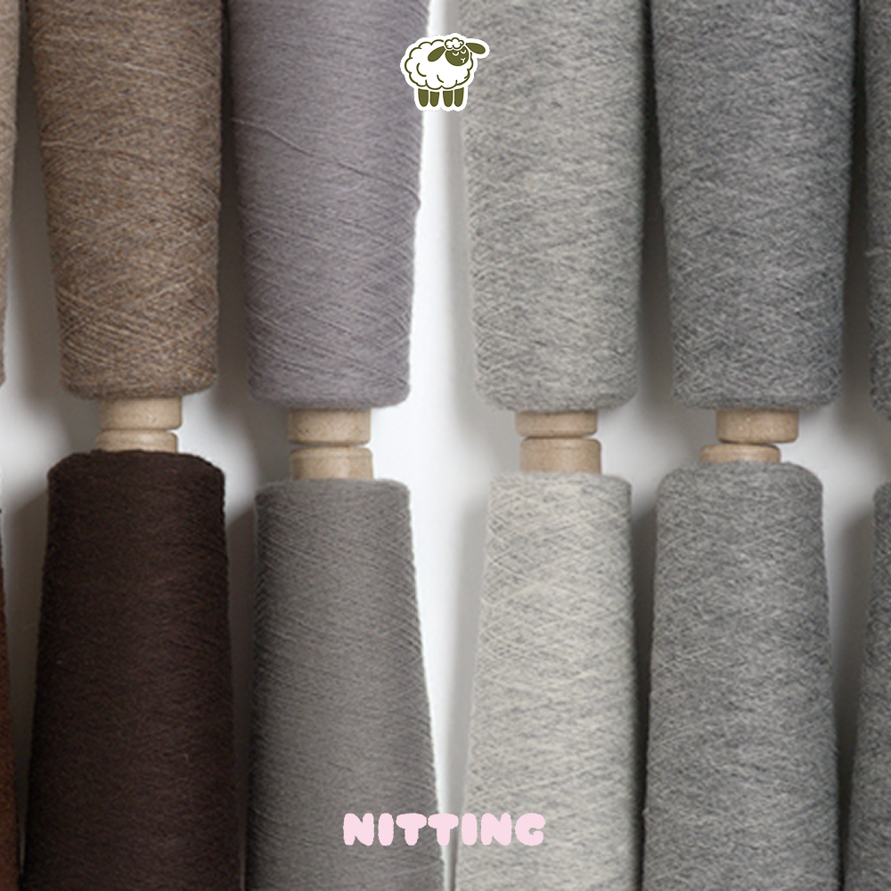 램스울75 콘사 호주 램스울 울 뜨개실 합수 선택, 50g