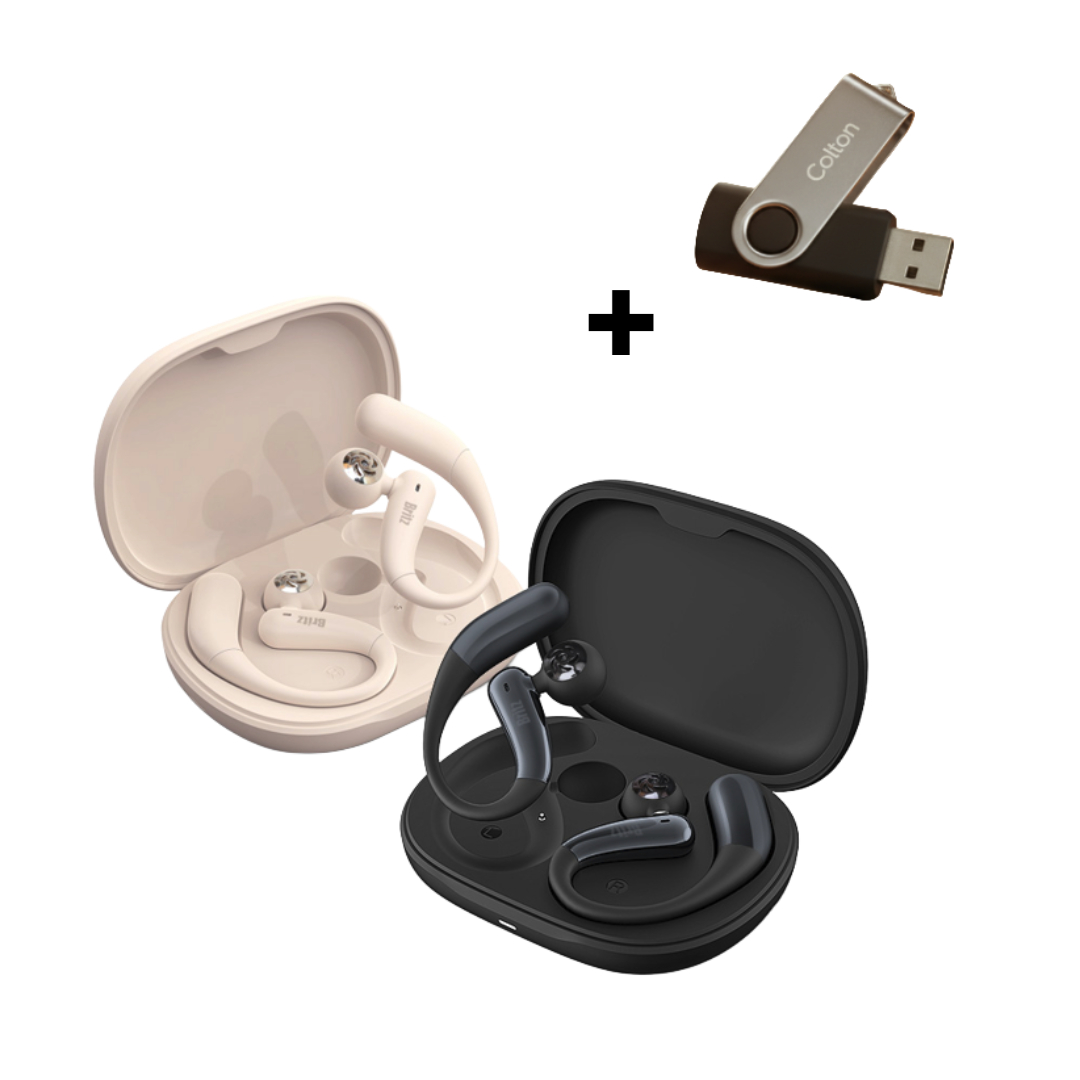 브리츠 오픈형 귀걸이형 블루투스이어폰 BZ-DR5Pro USB 제품 이미지