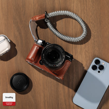 스몰리그 SmallRig 후지필름  X-M5용 가죽 하프 케이스 키트 (브라운) 4880