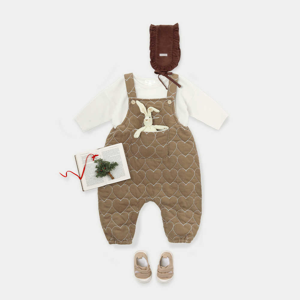 빌리 에뜨레 윈터 멜빵수트-브라운 (6m~12m) 이미지 7