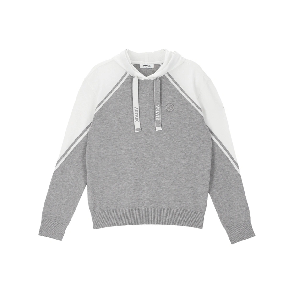 볼빅 골프웨어 여성골프웨어 여성골프니트 간절기 후드 니트 티셔츠 긴팔 상의 VLKTP901 - 상세 이미지 2