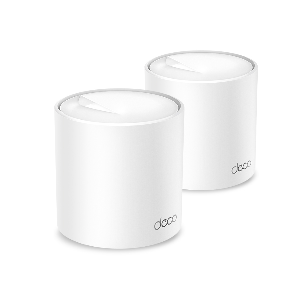 티피링크  AX1500 Deco X10(2팩) 메시 와이파이 Wi-Fi 6 기가유무선 인터넷 공유기 증폭기 - 상품 이미지