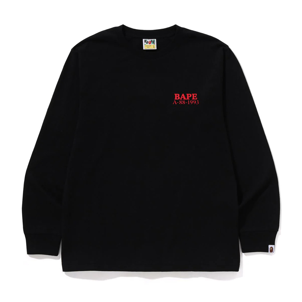 베이프 긴팔티 MOON APE HEAD OLD PHOTO L/S TEE 1L70-111-002 - 상세 이미지 2
