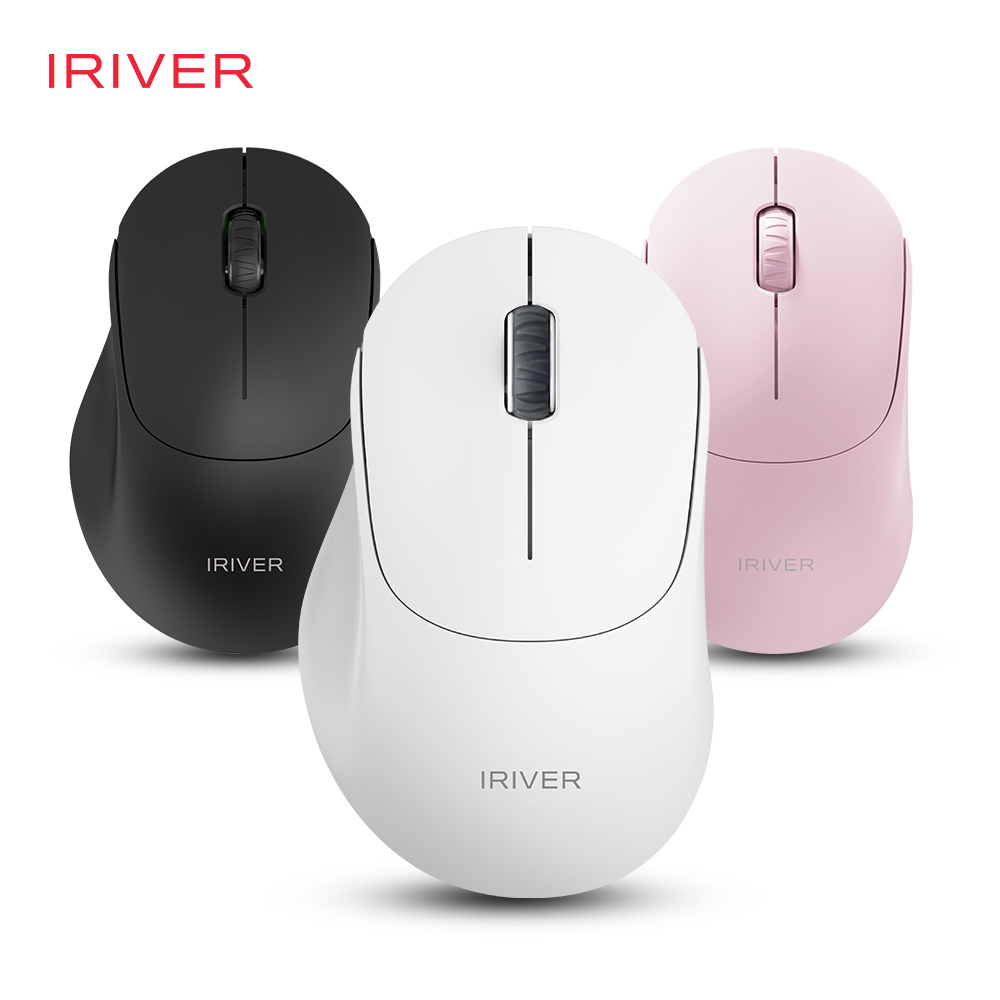 아이리버 항균 듀얼모드 멀티페어링 경량 인비저블 블루투스 무소음 무선 마우스 MVM1 블랙 제품 이미지