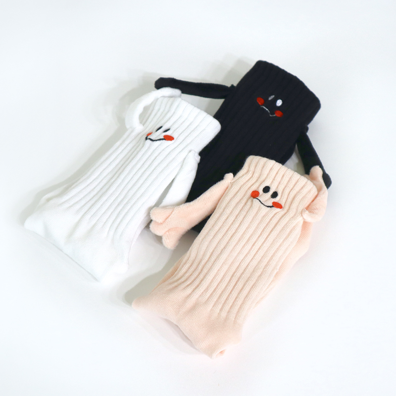 가까이가면 손잡는 양말 마그네틱 다가오면 자석 특이한 커플 패밀리 양말 S/M/L - 상세 이미지 2