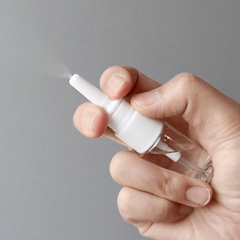 여행용 휴대용 비염 코세척 식염수 분무 용기 비강 코 나잘 스프레이 공병 10ml 이미지 8