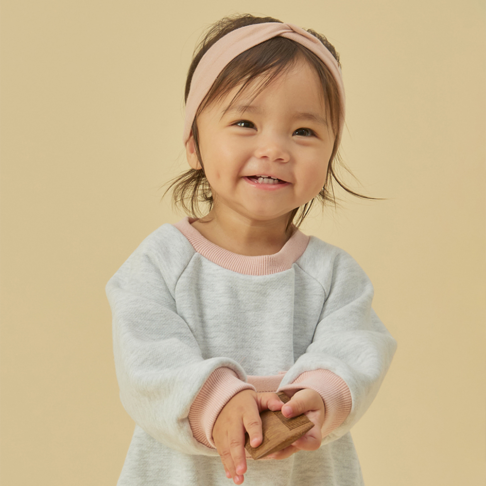 빌리 마를린 기모 점프수트-베이비핑크 (6m~12m) - 상세 이미지 3