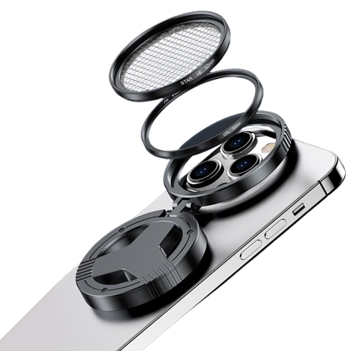 핸드폰 편광렌즈 핸드폰용 편광필터 CPL 맥세이프 미러링 카메라렌즈 갤럭시 아이폰 17 제품 이미지