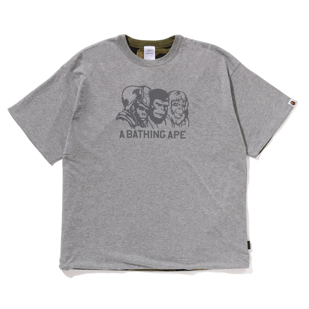 베이프 반팔티 A BATHING APE DOUBLE FACE TEE BAPE LEGACY 1L70-109-001 - 상품 이미지