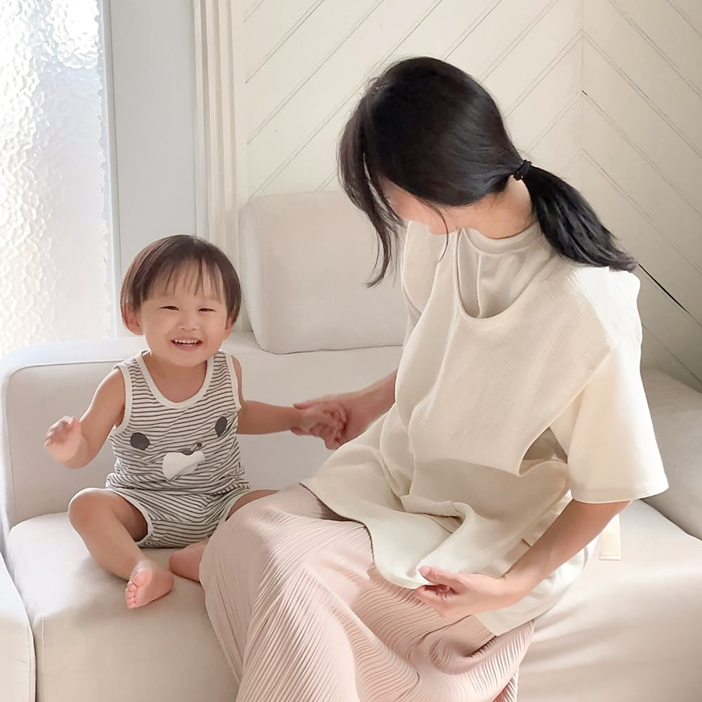 [베이비소풍] 엄마 턱받이 시그니처 노블 포켓 올데이핏 / 앞치마 침받이 수유 트림 패드