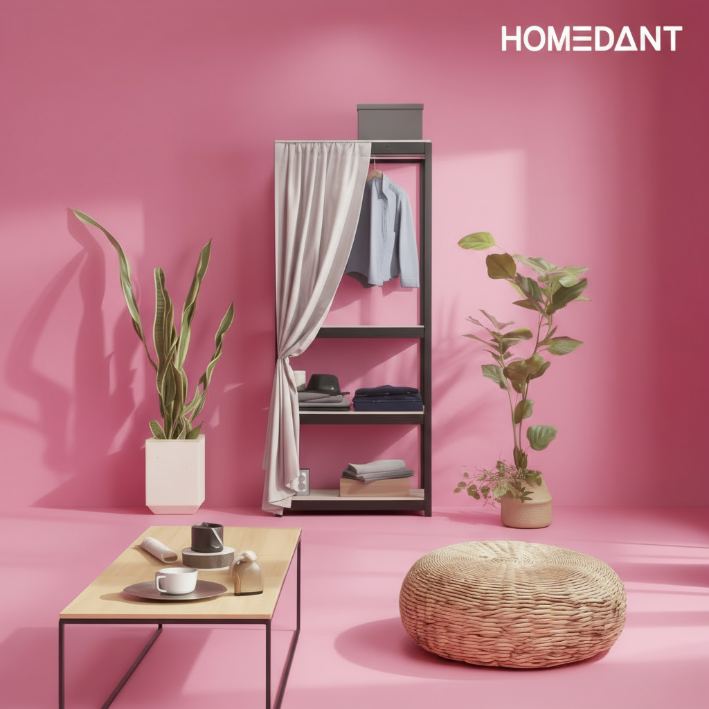 홈던트하우스 부품 정면 커튼