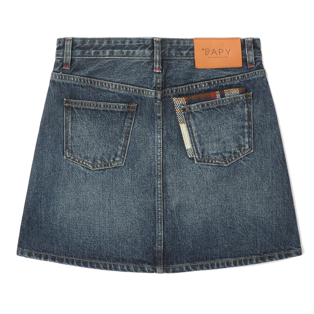 베이프 우먼즈 치마 BAPY SHADOW PATCH SKIRT YL70-254-302 - 상세 이미지 2