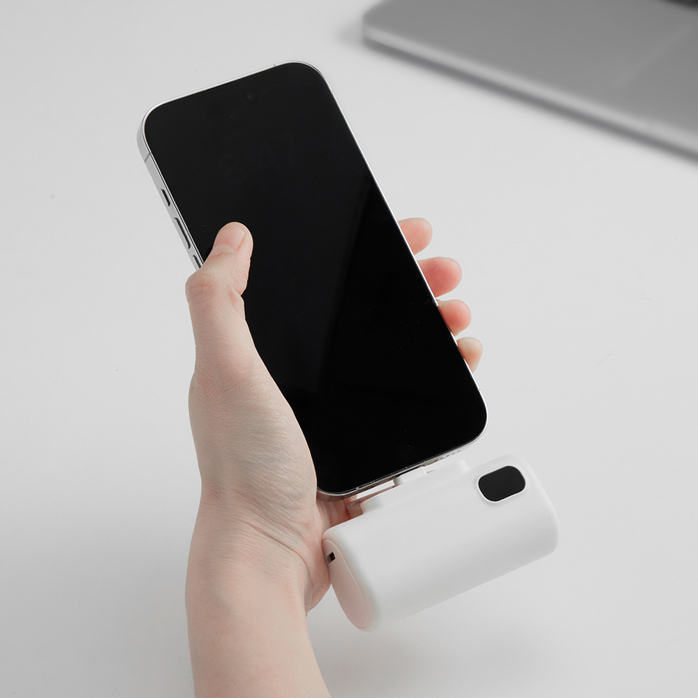 루로 보조배터리 도킹형 듀얼 미니 무선 일체형 22.5W 난연 고속 5000mAh