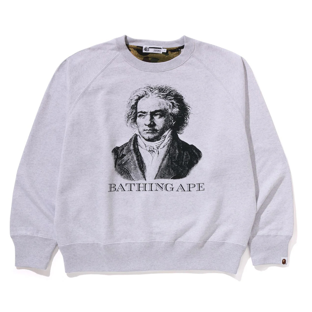베이프 맨투맨 BATHING APE CREWNECK SWEATSHIRT BAPE LEGACY 1L70-113-001 - 상세 이미지 2