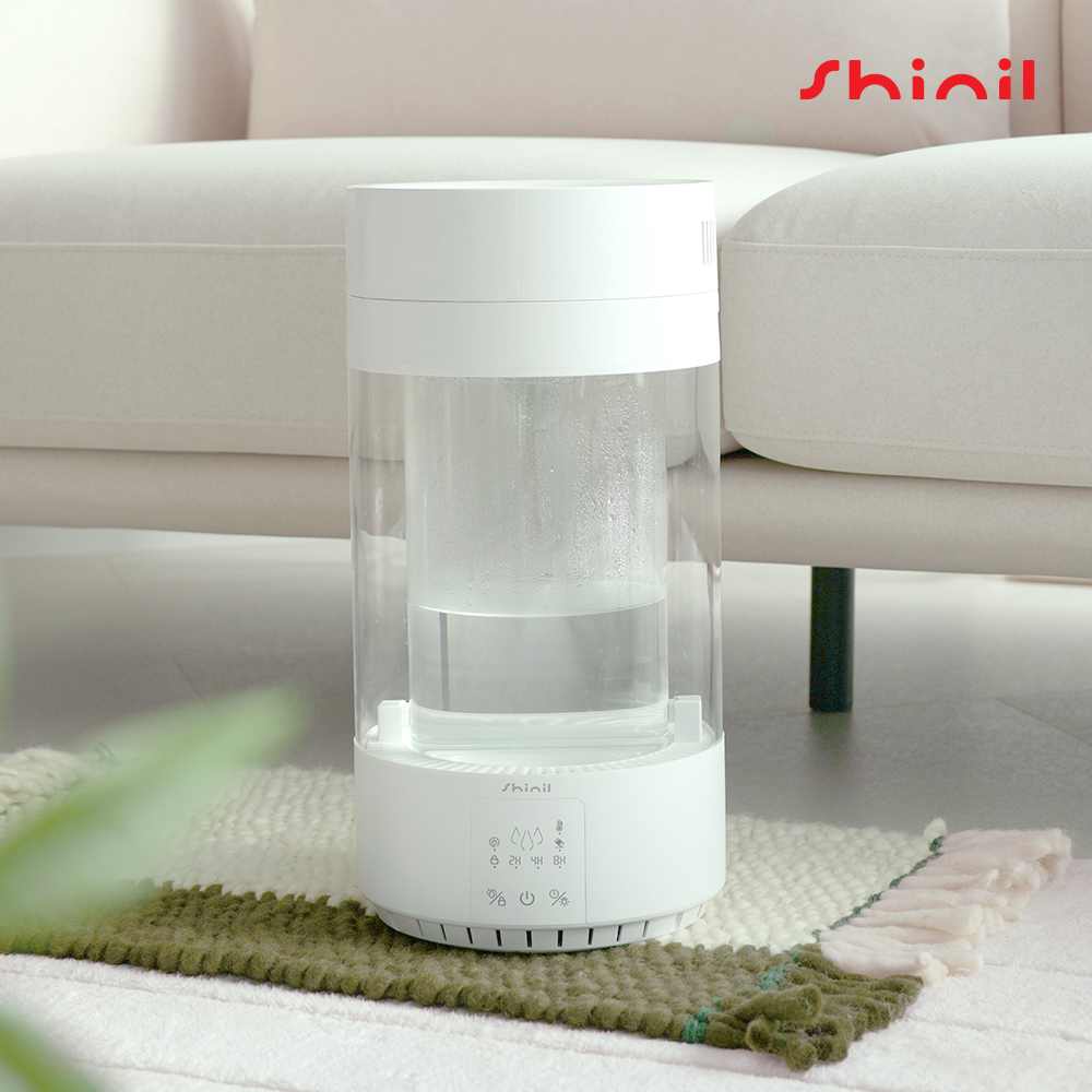 [26년형] 신일 110도 가열식가습기 그래핀 대용량 신생아 유아 아기 가습기 화이트 SUH-Y600TS
