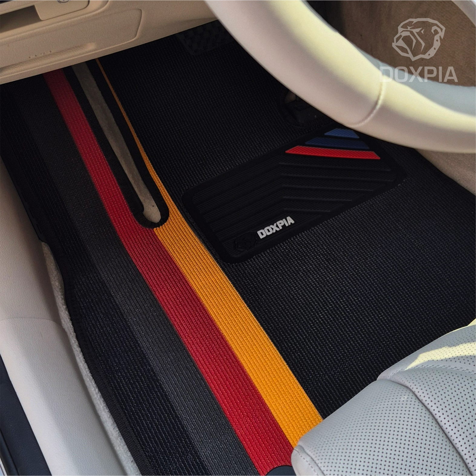 독스피아 그랜저 카매트 GN7 IG HG 호환 코일 바닥 매트 베스트조합 1열