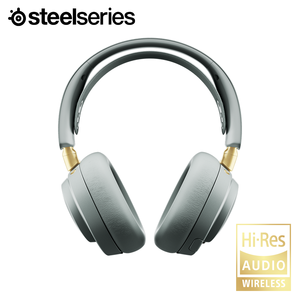 [거치대/배터리팩 증정] 스틸시리즈 Arctis Nova Elite 무선 게이밍 헤드셋 세이지/골드 상세 이미지 3