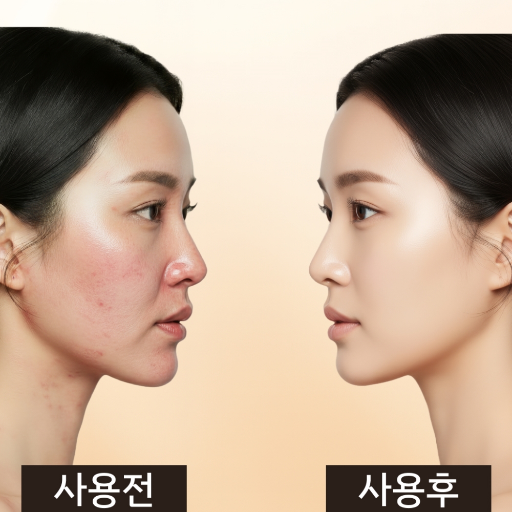 홍여진 벨루아체 쌩얼크림 30ml 4개 톤업크림 콜라겐 선크림 미백 잡티제거 피부톤 보정 이미지 8