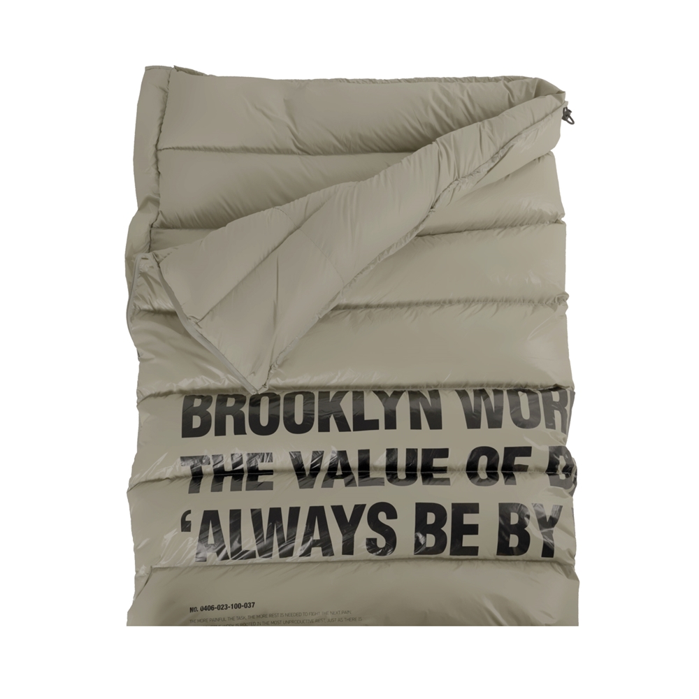 [브루클린웍스] 사각 다운 침낭 800g, 미스트그레이