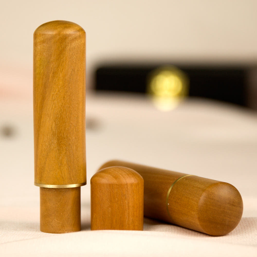 인감도장 원형 민자 나무 개인인감 도장 주문제작 은비제작소