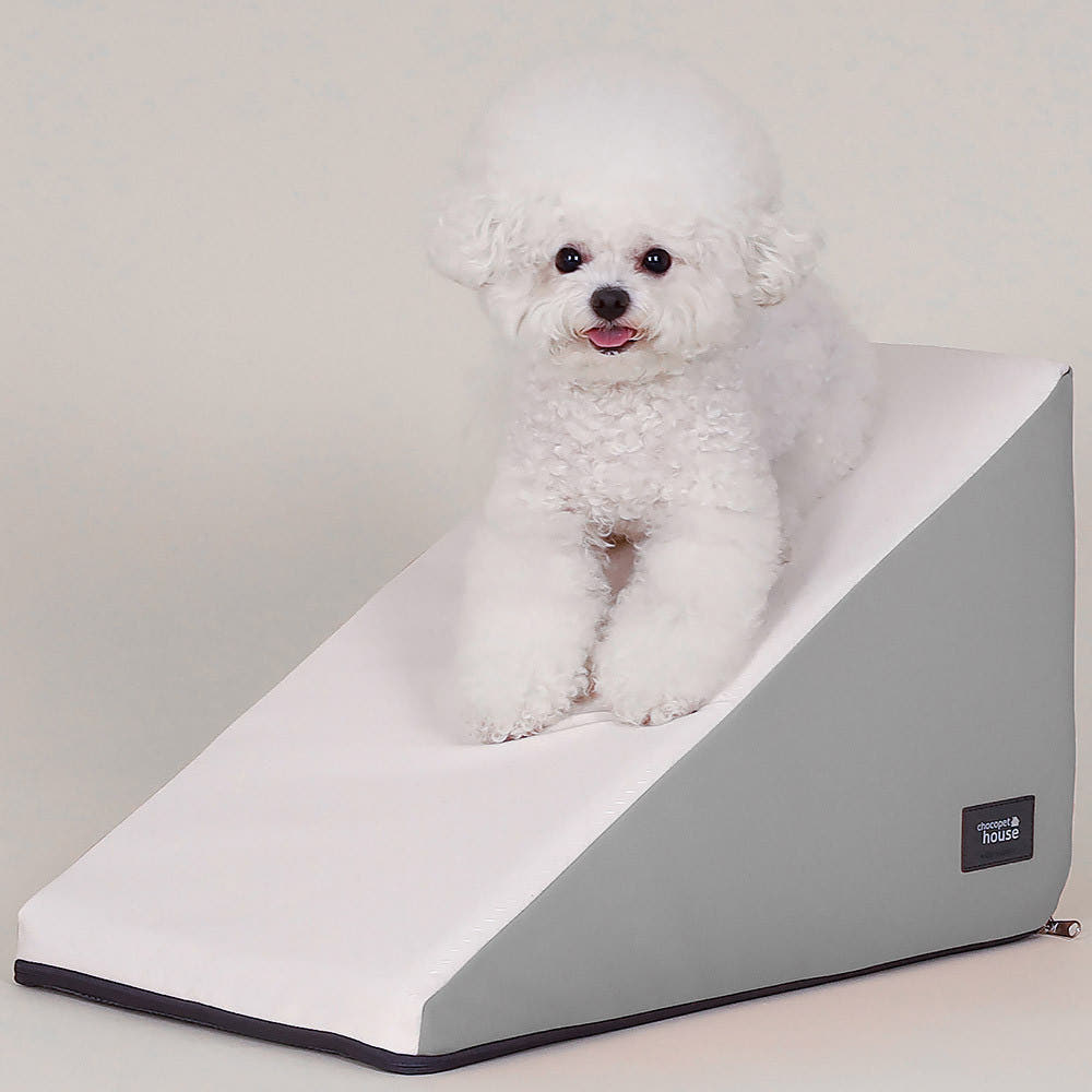 초코펫하우스 강아지계단 슬라이드스텝 논슬립스텝2.0 베이지, 와이드형 이미지 3