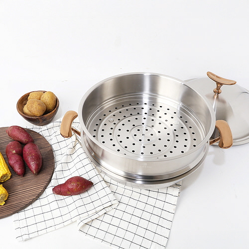 베세머 오리진 통5중 316스텐 냄비 인덕션 찜기 / 28cm, 스티머 - 메인 이미지
