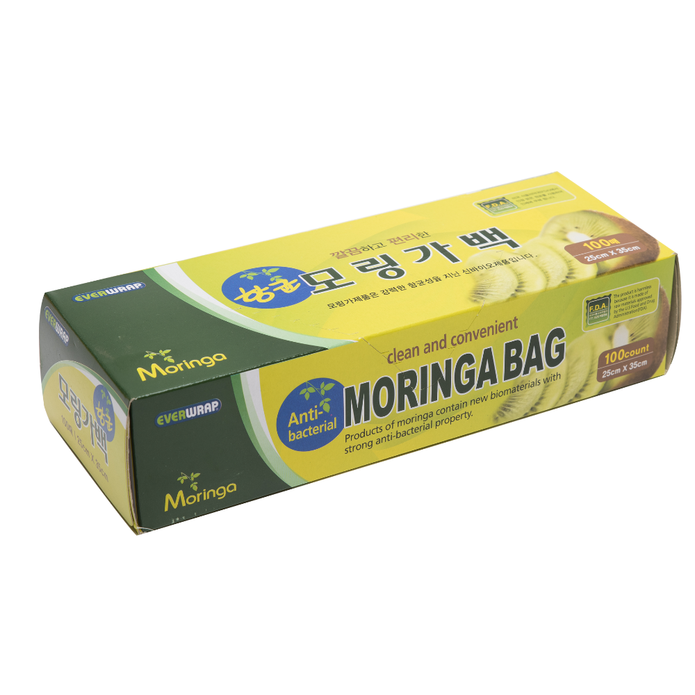 깔끔하고 편리한 에버랩 모링가  위생백25cm x 35cm x 100매50개 - 상품 이미지