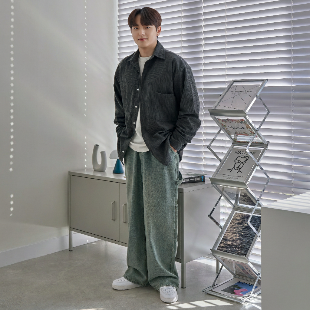 셔켓 코듀로이셔츠 골덴셔츠 겨울남방 이미지 8