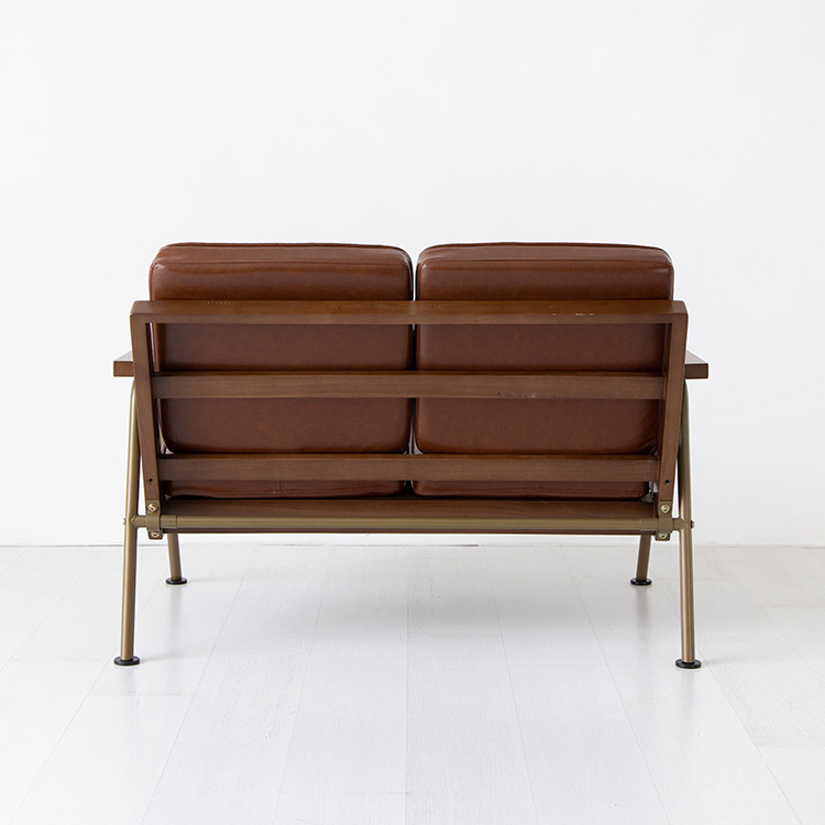 네르센 소파 2인 YN131 브라운 2667.4888, 2인용