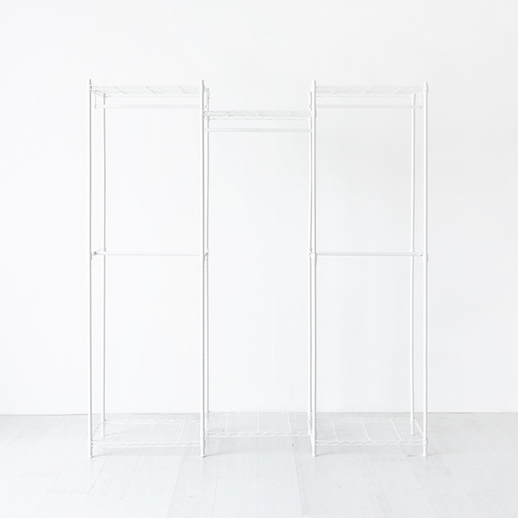 아리모 선반행거 1750x400x1940mm, 5단, 화이트 6821.6418 - 메인 이미지