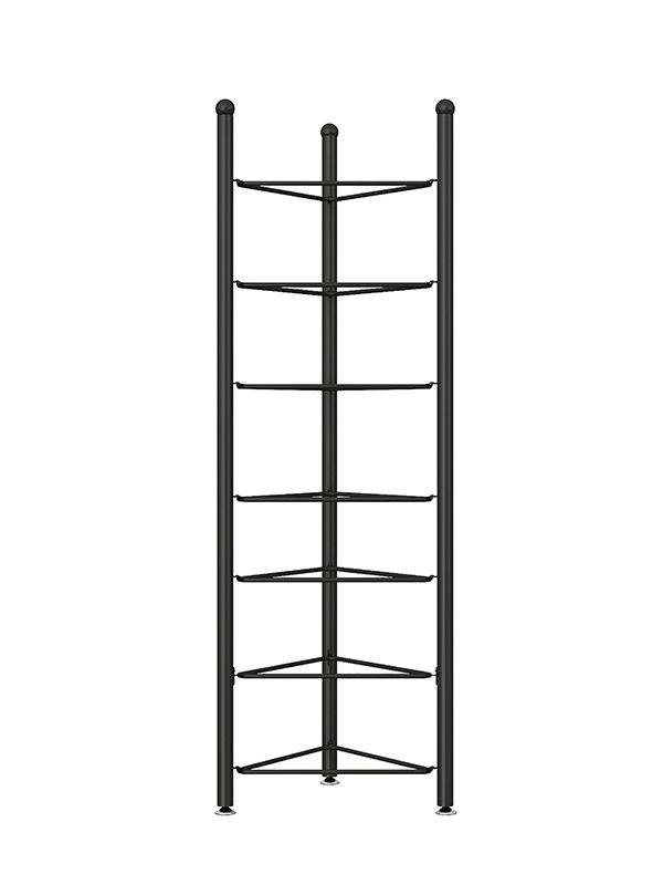 체육관 볼 거치대 정리 크로스핏 불가리안백 진열대 가정용 약구대 피트니스 수납 웨이트 골드 3단 - 상세 이미지 5