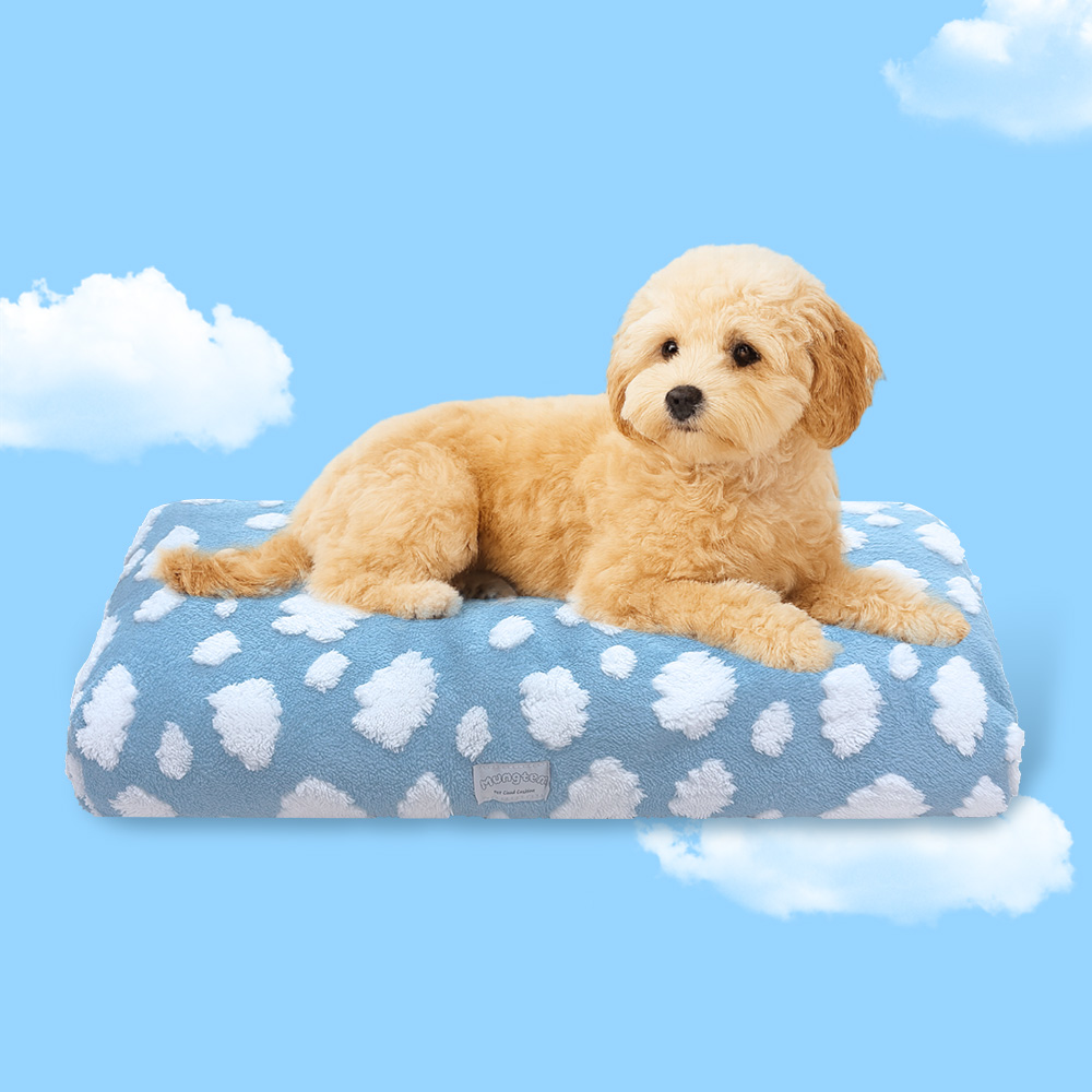 강아지 방석 침대 매트리스 쿠션 애견 반려견 대형견 구름 S