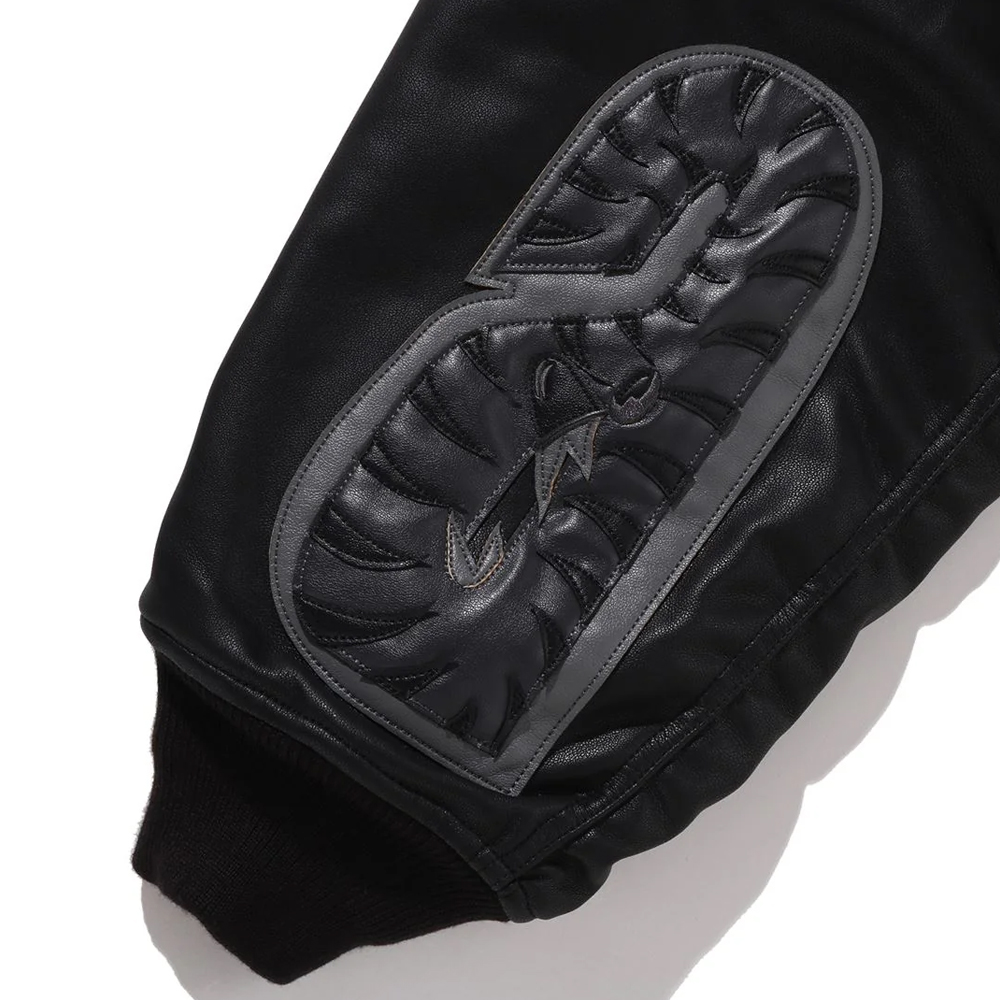 베이프 자켓 SHARK BOMBER JACKET 1L70-141-308 - 상세 이미지 5