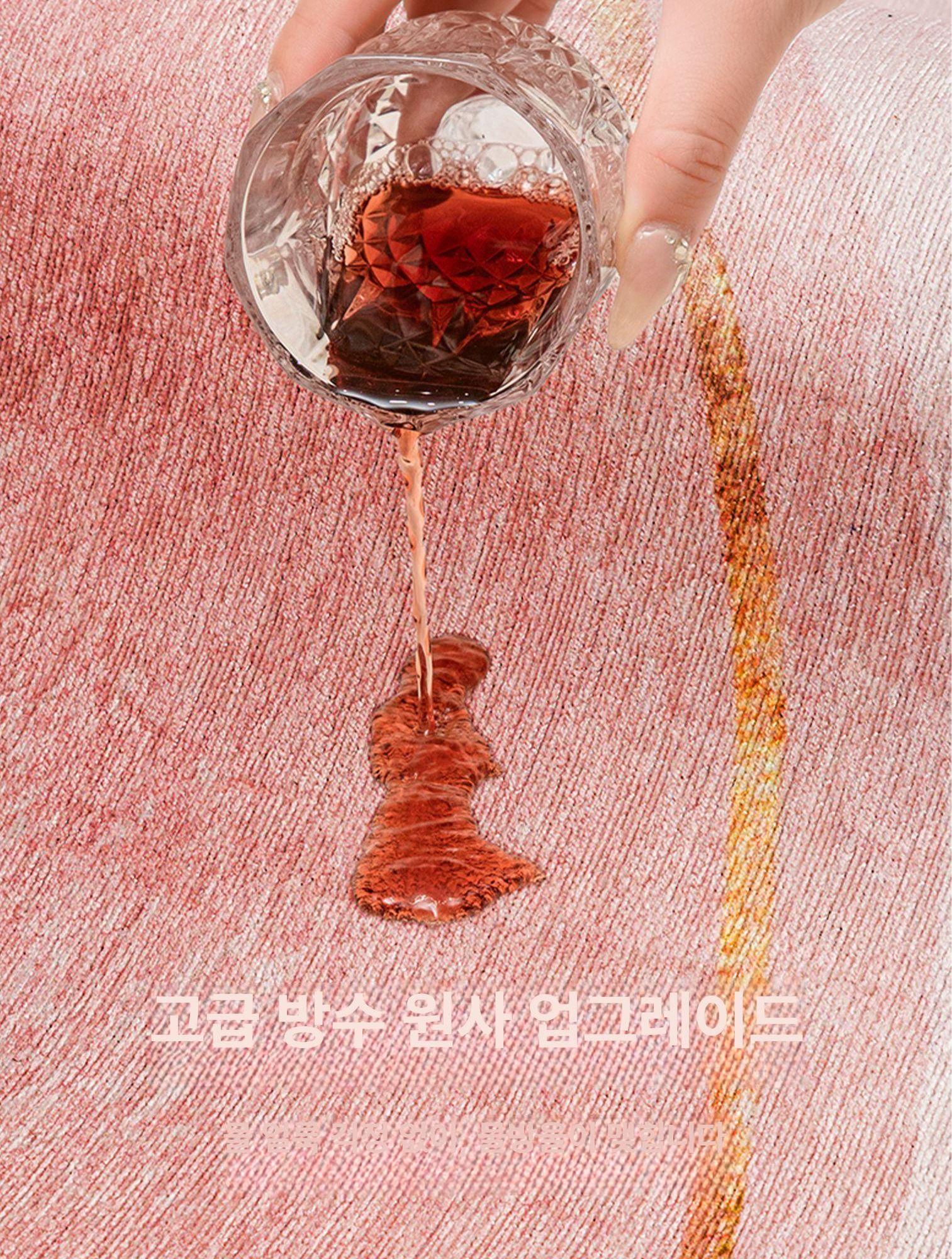 카펫 고급 북유럽 거실패드 거실용 침실 베이지 컬러플 사계절 두툼한 바닥카페트 초대형 어텀러브-02 160cmx230cm - 상세 이미지 3