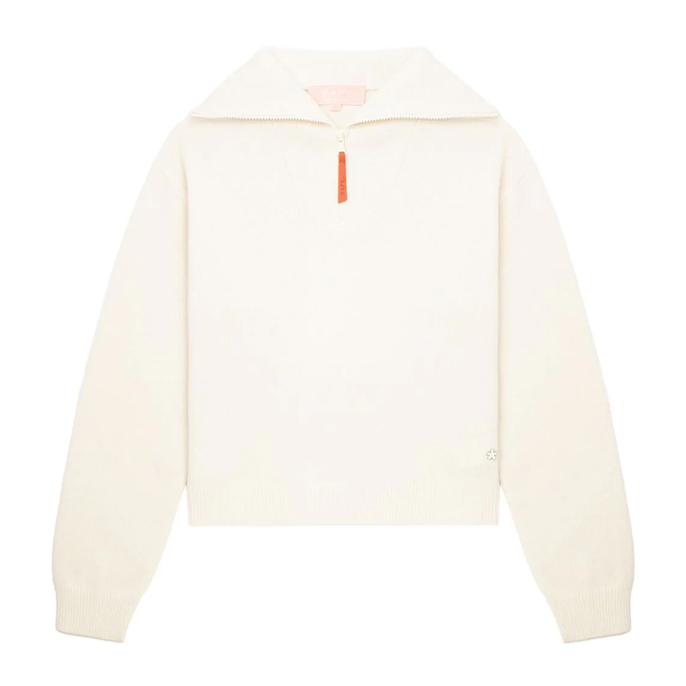 베이프 우먼즈 니트 BAPY ZIP UP SWEATER YL70-220-307 - 상품 이미지